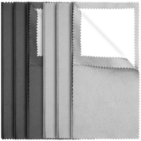 6Pcs Chiffon polissage pour l'argent, chiffon polissage pour bijoux, chiffon nettoyage pour bijoux argent Chiffon polissage pour l'argent double face pour bijoux argent sterling et en or