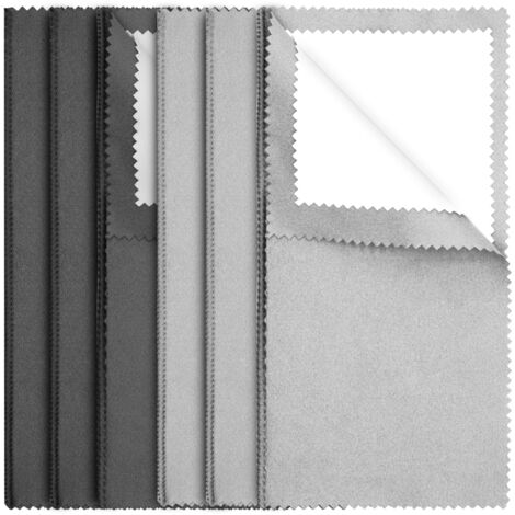 6Pcs Chiffon polissage pour l'argent, chiffon polissage pour bijoux, chiffon nettoyage pour bijoux argent Chiffon polissage pour l'argent double face pour bijoux argent sterling et en or