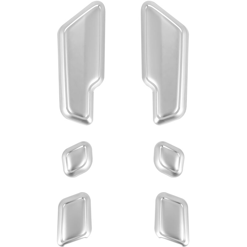 Image of 6Pcs Chrom Auto Tür Sitz Einstellen Tasten Schalter Für-E Klasse W204 W205 W212 W218 X204 X166 C ML
