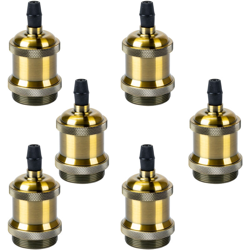 

6PCS E27 Retro Universal Portalámparas para Lámpara de Pared Lámparas de Colgar Lámparas de Techo