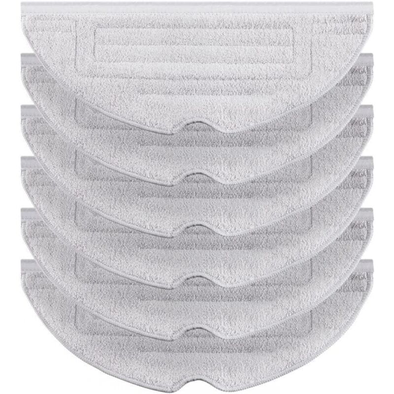 6pcs Mop Cloth for Roborock S7 Pro Ultra S7 MaxV Ultra S7 Plus S7 Max Spare Parts Accessories for Roborock S7 T7s T7s Plus Robot Vacuum Cleaner
