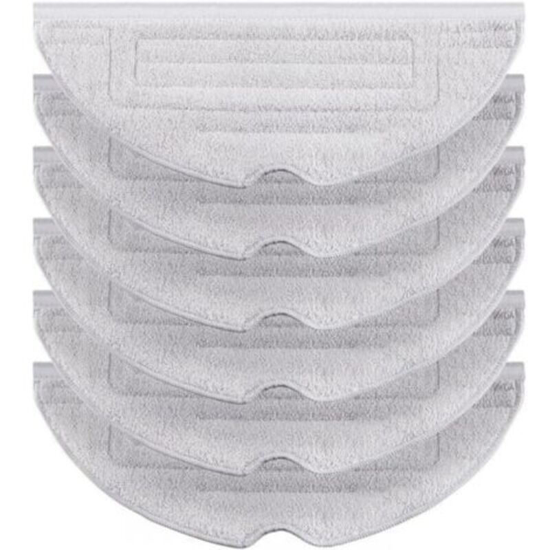6pcs Mop Cloths for Roborock S7 Pro Ultra S7 MaxV Ultra S7 Plus S7 Max Replacement Parts Accessories for Roborock S7 T7s T7s Plus Robot Vacuum Cleaner