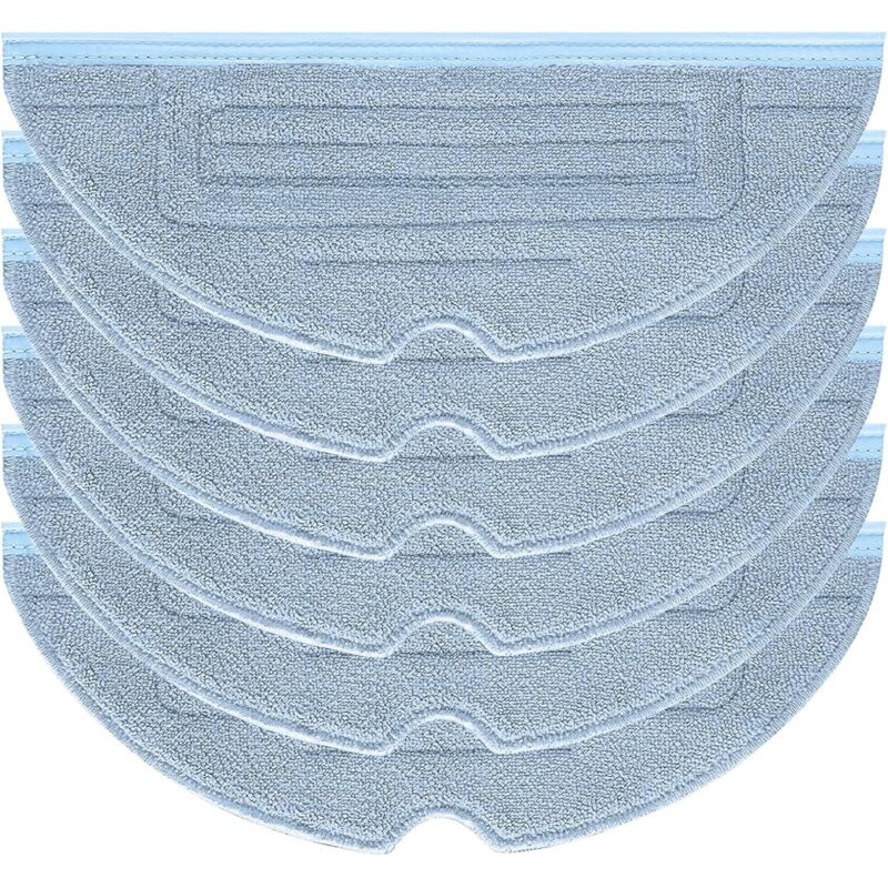 6pcs Mop Pads for Roborock S7 Pro Ultra S7 MaxV Ultra S7 Plus S7 Max Replacement Parts Accessories for Roborock S7 T7s T7s Plus Robot Vacuum Cleaner
