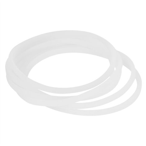 6Pcs New Replacement Gaskets Rubber Seal Ring For Magic Bullet Flat/Cross Blade （6pcs）