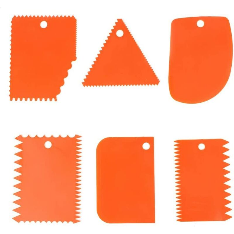 Regali - 6pcs plastica argilla raschietto manico