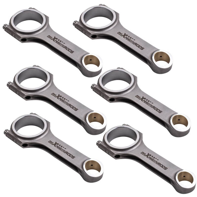 Image of Maxpeedingrods - 6pcs Pleuel H-Schaft Bielas Bielle für bmw N55 S55 N55B30 S55B30 engine 5.681'