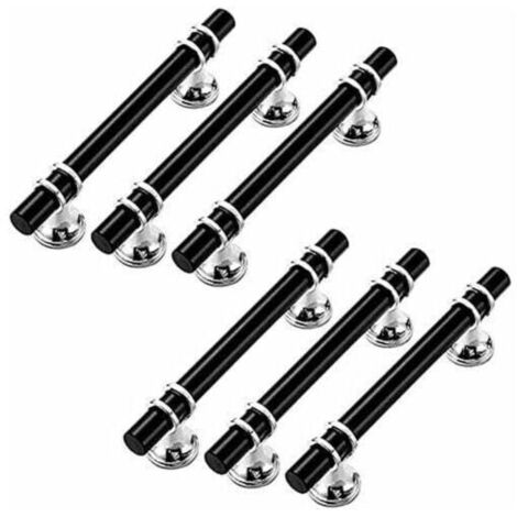 6pcs poignee de cuisine 128mm poignée meuble argenté-Poignee de Meuble Cuisine Inox Poignée de Porte Poignée Cuisine