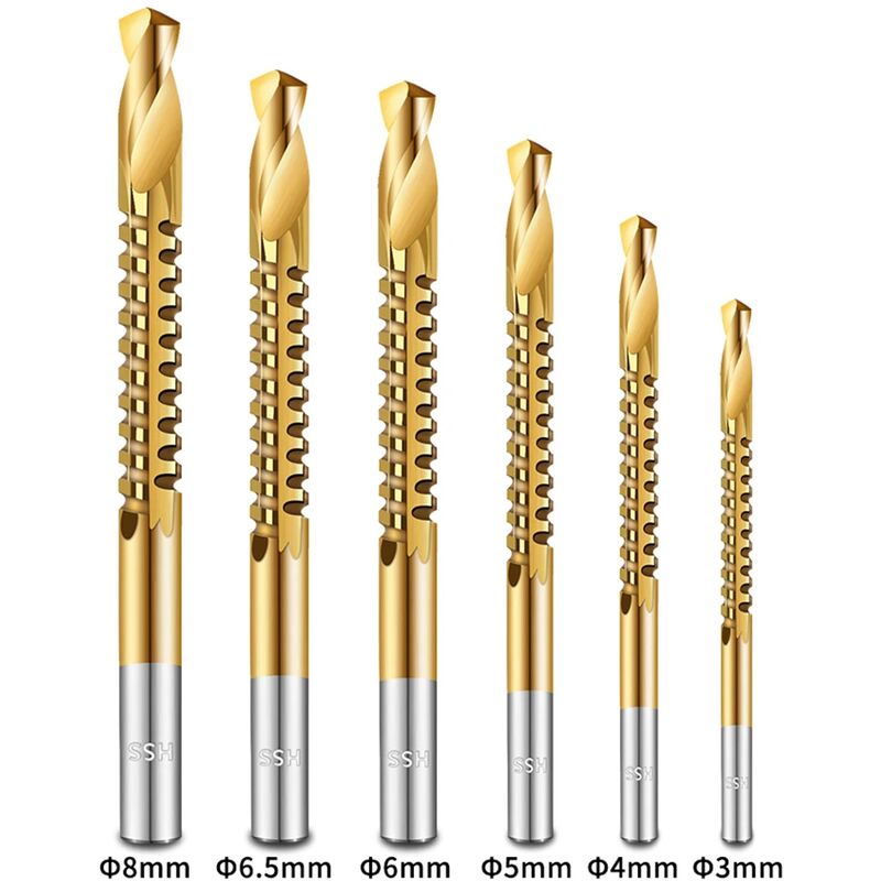 Warhammer Bits 12 Punte Trapano In Cobalto M42 Hog USA 7/32 - Foto 11