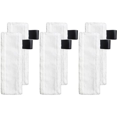 6PCS Remplacement du tampon de nettoyage pour vadrouille à vapeur Karcher EasyFix SC2 SC3 SC4 SC5