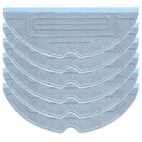 6pcs Serpillière pour Roborock S7 Pro Ultra S7 MaxV Ultra S7 Plus S7 Max Pièces de Rechange Accessoires pour Roborock S7 T7s T7s Plus Robot Aspirateur