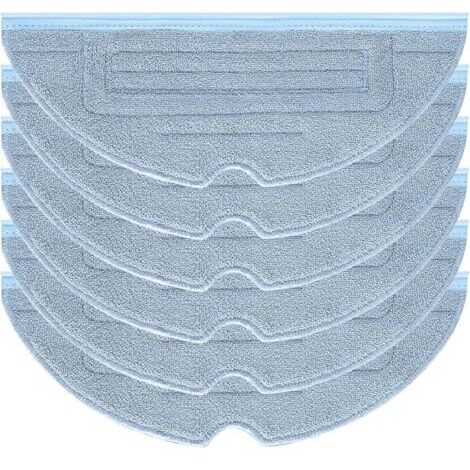 6pcs Serpillière pour Roborock S7 Pro Ultra S7 MaxV Ultra S7 Plus S7 Max Pièces de Rechange Accessoires pour Roborock S7 T7s T7s Plus Robot Aspirateur