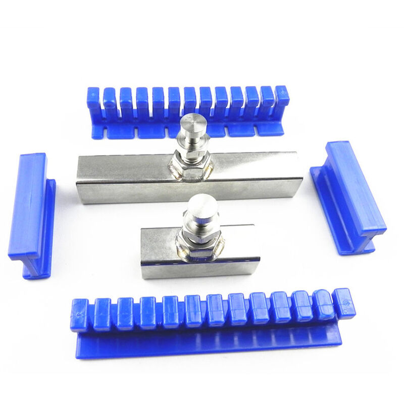 

6Pcs / Set Kit de reparacion de abolladuras sin pintura de carroceria de coche,Azul