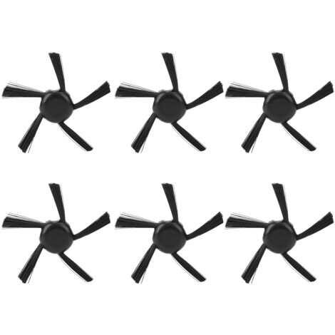 6pcs Side Brush Replacement Fit for Neato Botvac D Series D7 D5 D3 D80 Sweeping Machine