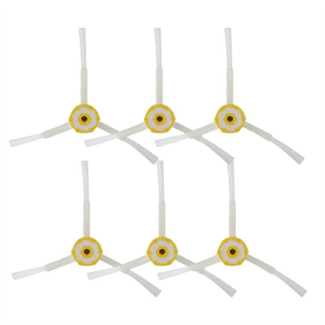 6Pcs Side Brushes Replacement Part Fit for Roomba 500/600/700 Series Vacuum Cleaner