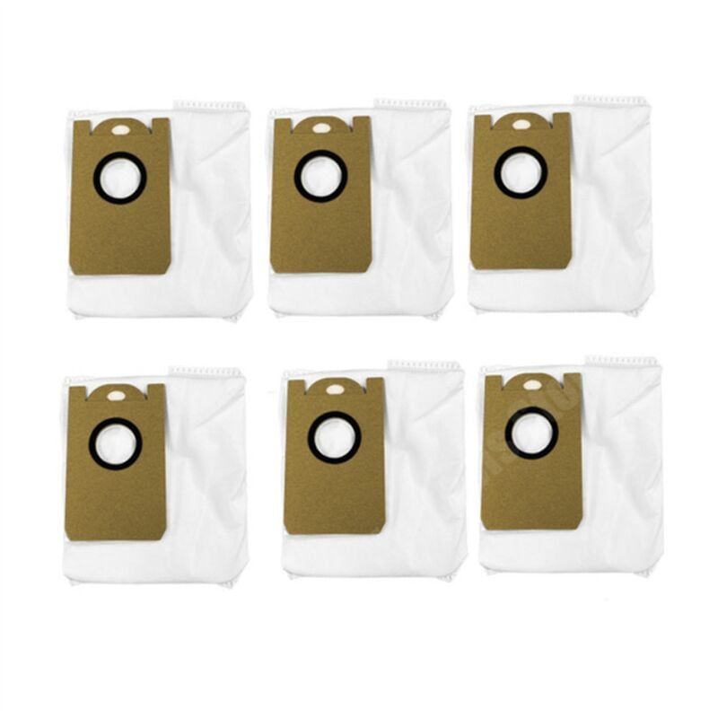 Image of 6PCS Staubbeutel für ABIR R30 Roboter-staubsauger Ersatz Ersatzteile Staub Müll Taschen
