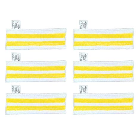 6Pcs Steam Mop Cloth for Easyfix Sc2 Sc3 Sc4 Sc5 Handheld Vacuum Cleaner Microfiber Rags Spare Parts