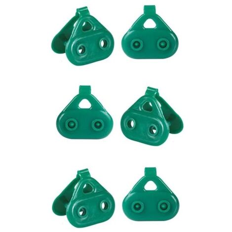6pcs Tarpaulin Clips - Greenhouse and Protective Tarpaulin Fastener and Fixing