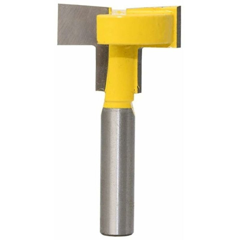 DEESSE SHOP - T-Slot Cutter et T-Slot Cutter 8mm Shank Professional Straight Cutting Tool for Woodworking