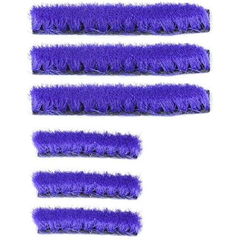 Image of 6Pcs Weiche PlüSchstreifen für V7V8V10V11 Serie Staubsauger Soft Roller Head ErsatzzubehöR