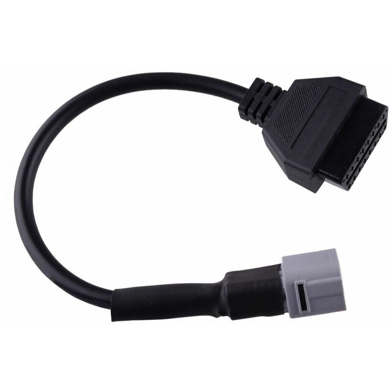

6Pin a 16Pin OBD2 Cable Diagnostico Moto compatible con SUZUKI OBDII Adaptador Conector