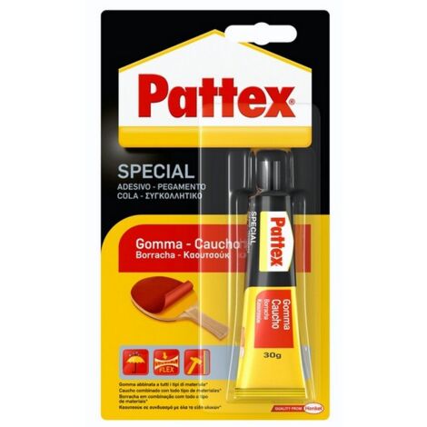 6PZ ADESIVO PATTEX SPECIAL GOMMA  gr. 30