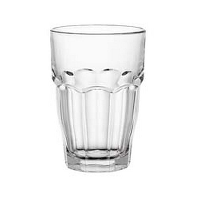Image of Bormioli Rocco - 6PZ bicchiere acqua 'rock bar' rocks - MM.84 CL.27 - altezza MM.92,5