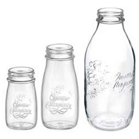 6PZ BOTTIGLIA VETRO QUATTRO STAGIONI -  MM.56 ML.1000