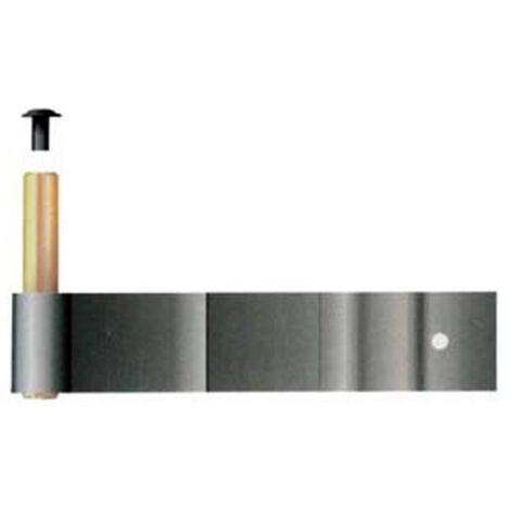 6PZ CARDINI A MURARE PERNO FISSO - mm.135x30 perno  mm.12 - ferro verniciato nero