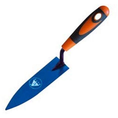 6PZ CAZZUOLINO PUNTA OLIVO MANICO BI-MATERIAL - mm.120