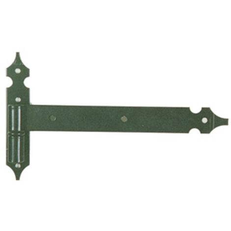 6PZ CERNIERA FERRO BATTUTO ART. 6444 ALA VERTICALE E ORIZZONTALE 25CM