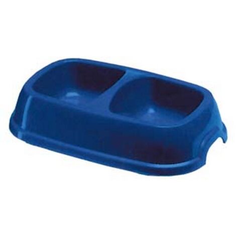 6PZ CIOTOLA 2 VASCHE PER ANIMALI DOMESTICI - ø cm.26,5x15x5,6h. - lt.0,7