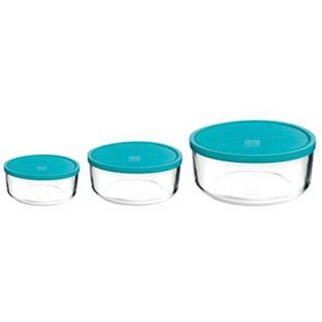 6PZ CONTENITORI "FRIGOVERRE CLASSIC" TONDO -  MM.180 - CL.125