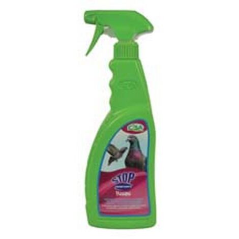 6PZ DISABITUANTE REPELLENTE PER PICCIONI - ml.750 in flacone spray