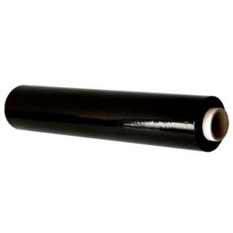 6PZ FILM ESTENSIBILE MANUALE NERO cm50h. lunghezza rotolo mt300 spessore My 23