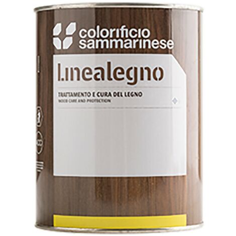 6PZ FINITURA CERATA A SOLVENTE 'SAMO-LAZUR' Lt. 0,750 Cerato Satinato Incolore