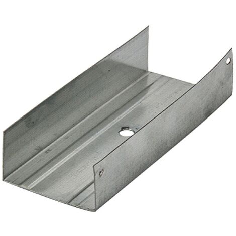 6PZ GUIDA PER PAVIMENTO/SOFFITTO mm 75 x 40 per M74 x 50 - mt.3