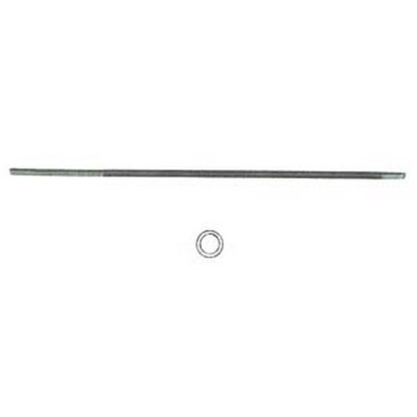 6PZ LIME TONDE PER AFFILATURA CATENE MOTOSEGA - 1/4 "mm.200  ø mm.6,4 (passo 40