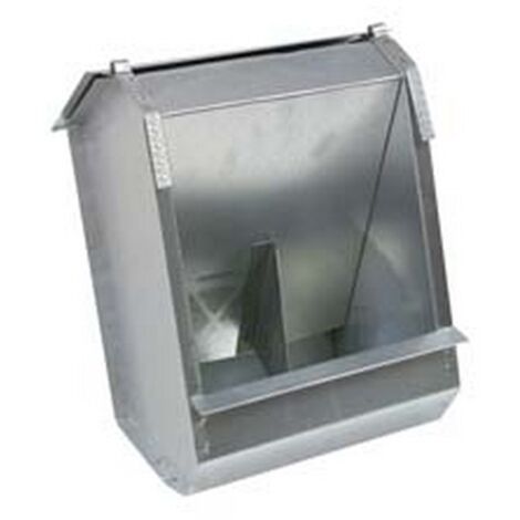 6PZ MANGIATOIA CON COPERCHIO PER CONIGLI - cm.19x13x25h.