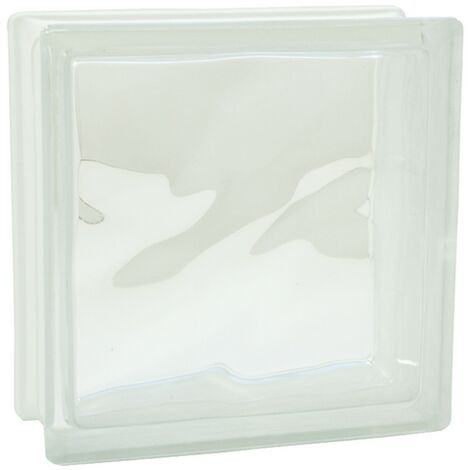 6PZ MATTONE IN VETROCAMERA cm 19 x 19 x 8 codice 103904