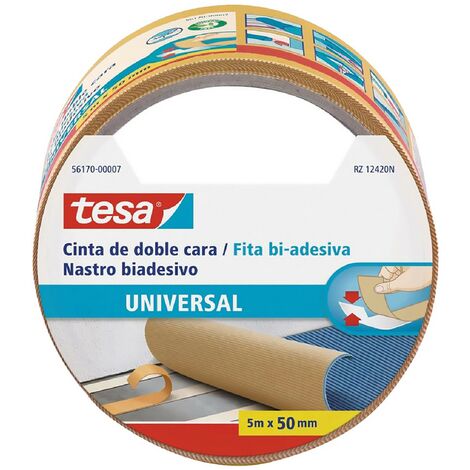 6PZ NASTRO BIADESIVO UNIVERSALE mm 50 x mt. 5