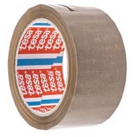 6PZ NASTRO IMBALLAGGIO PVC AVANA SILENZIOSO - mt.66 x mm.50h.