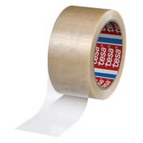 6PZ NASTRO IMBALLAGGIO PVC TRASPARENTE SILENZIOSO - mt.66 x mm.50h.