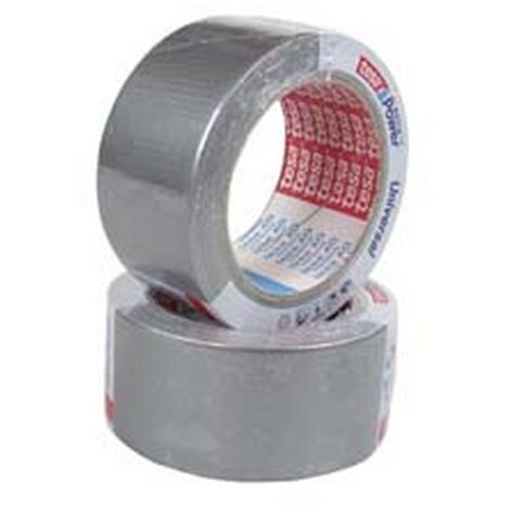 6PZ NASTRO TELATO TIPO AMERICA - mm.50h. in rotoli da mt.25 colore grigio