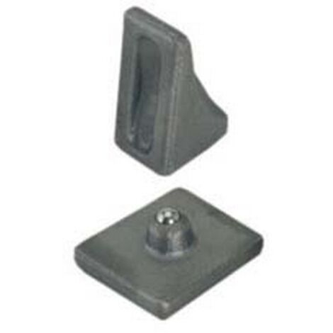 6PZ PERNO SFERICO PER CARDINE ART.347 - mm.70x62