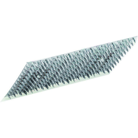 6PZ PIASTRA DI RICAMBIO RASCHIETTO PER INTONACO art. 620/PR cm. 25x14,4