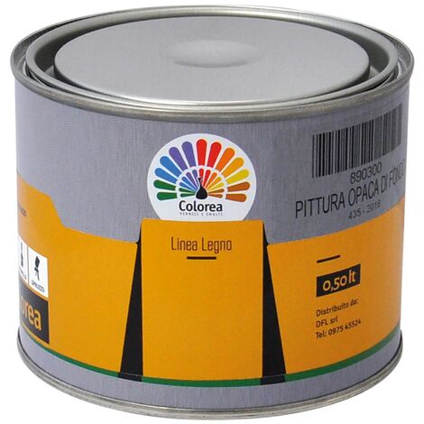 6PZ PITTURA OPACA DI FONDO 'COLOREA' Lt. 0,500