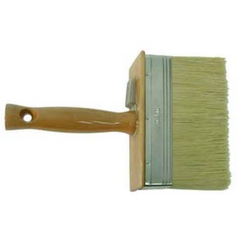 6PZ PLAFONCINI SETOLA BIONDA MANICO LEGNO - mm.70x30x60