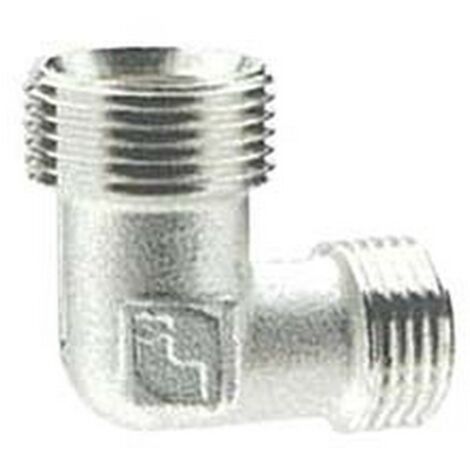 6PZ RACCORDO A "L" MASCHIO ART.540 - M 1/2" x M 1/2"