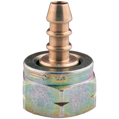 6PZ RACCORDO PORTAGOMMA + DADO 1/2 F SX x 10 per GPL