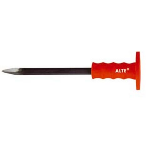 6PZ SCALPELLO DA MURATORE A PUNTA CON PARAMANO - ø mm.16x300